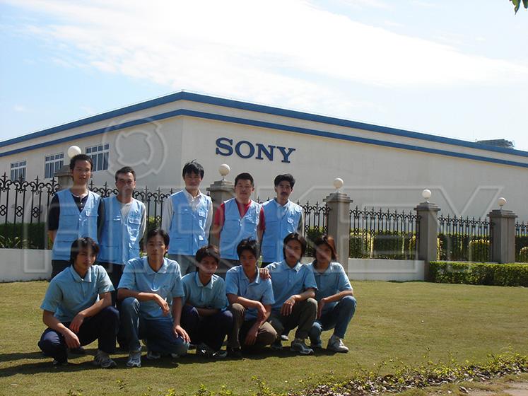 Sony clean room