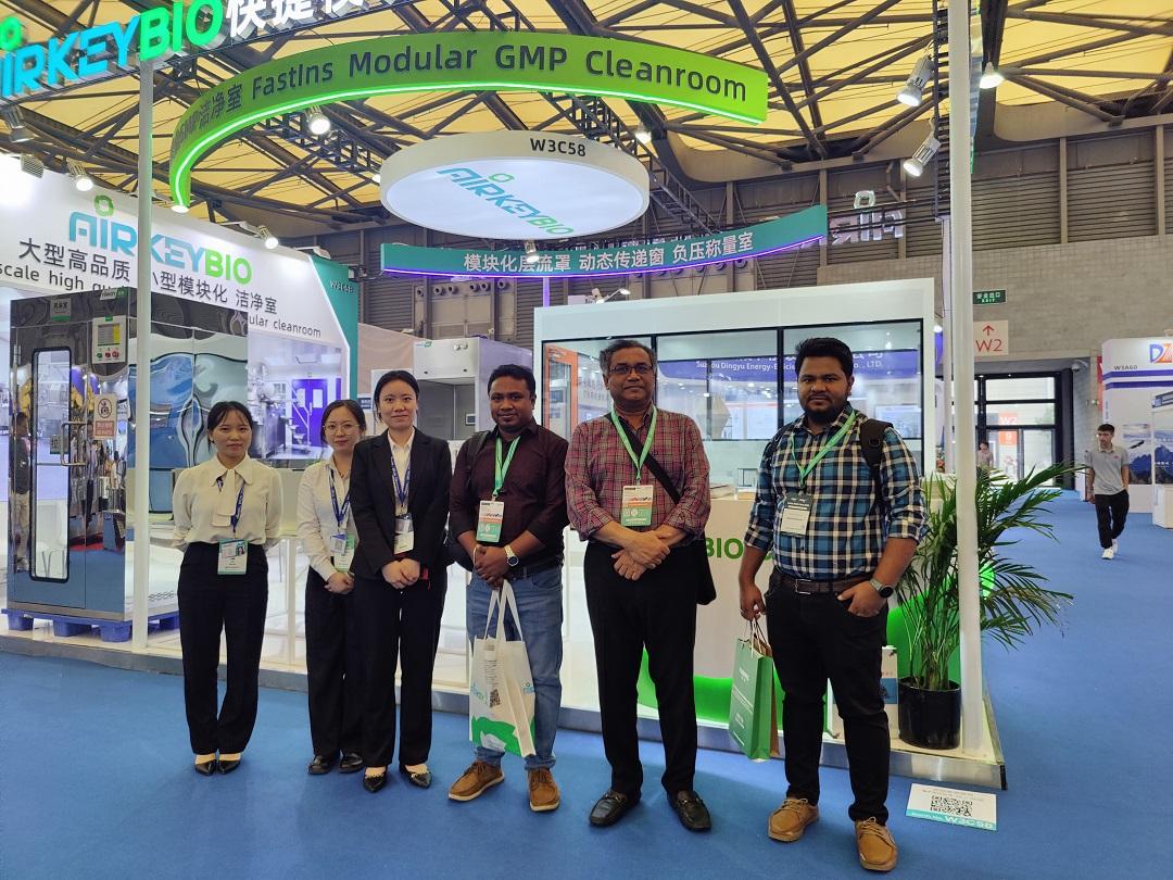 Airkey attended the 2023 CPHI Exhibition